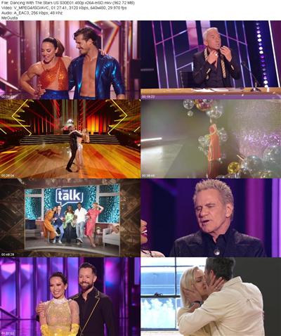 Dancing With The Stars US S30E01 480p x264 mSD