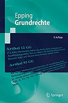 Epping Grundrechte, 9. Auflage