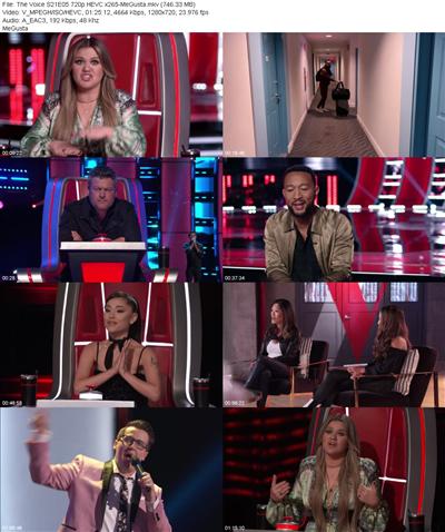 The Voice S21E05 720p HEVC x265 