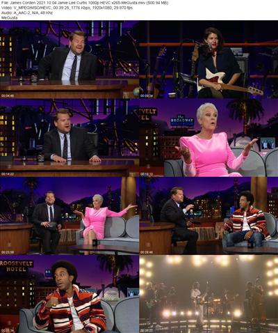 James Corden 2021 10 04 Jamie Lee Curtis 1080p HEVC x265 