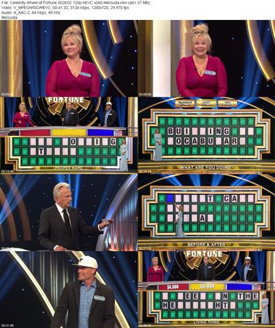 Celebrity Wheel of Fortune S02E02 720p HEVC x265 