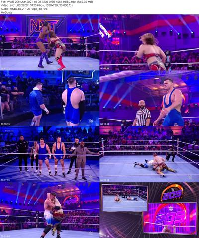 WWE 205 Live 2021 10 08 720p WEB h264 HEEL