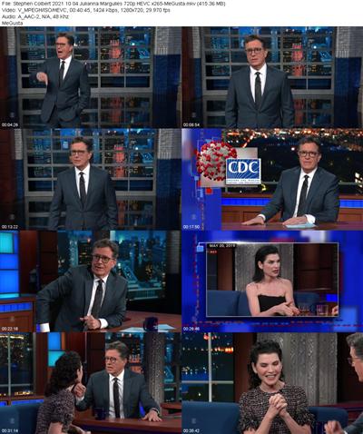 Stephen Colbert 2021 10 04 Julianna Margulies 720p HEVC x265 