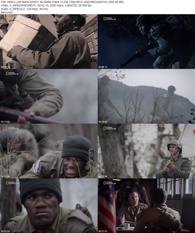 Hitlers Last Stand S03E01 No Better Place To Die 720p HEVC x265 