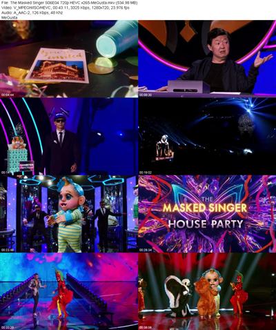 The Masked Singer S06E04 720p HEVC x265 