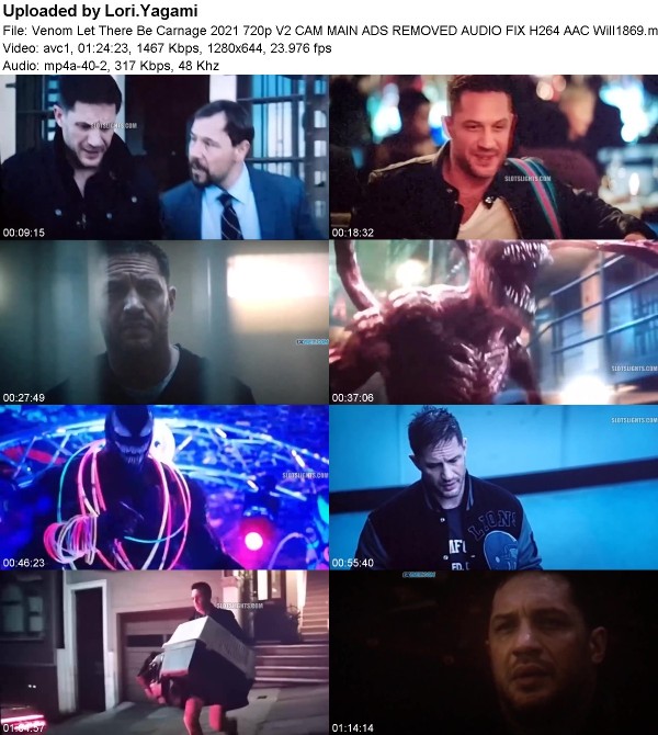 Venom Let There Be Carnage (2021) 720p V2 CAM MAIN AUDIO FIX H264 AAC Will1869