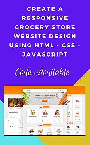Responsive Grocery Store Website Design Using HTML   CSS - JavaScript: Responsive Grocery Store Website Design