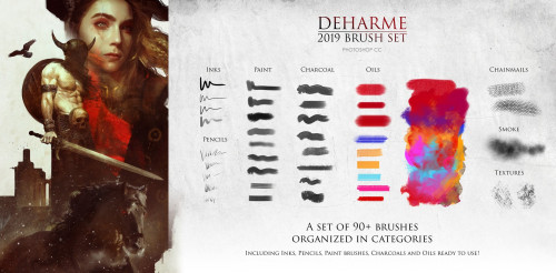 Artstation - Deharme Brush Set