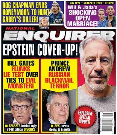 National Enquirer   October 18, 2021