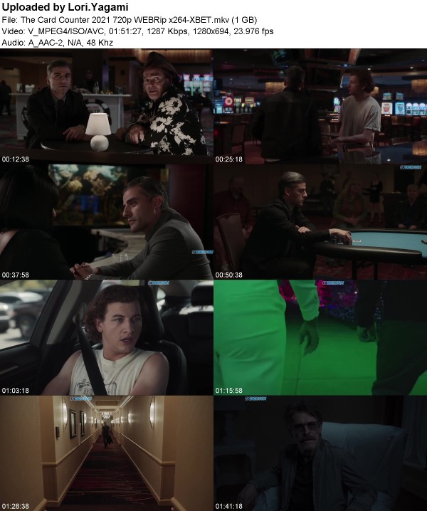 The Card Counter (2021) 720p WEBRip x264-XBET