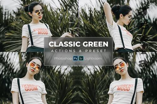 Classic Green - Actions & Lightroom Preset