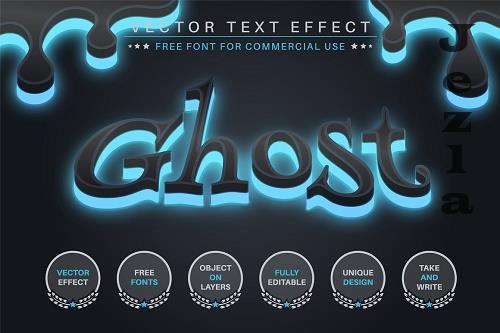 Ghost - Editable Text Effect - 6572322