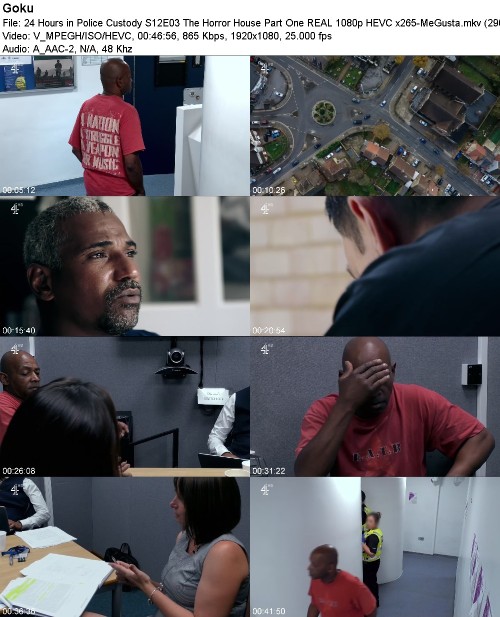 24 Hours in Police Custody S12E03 The Horror House Part One REAL 1080p HEVC x265-MeGusta