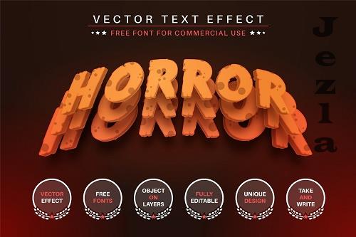 Horror - Editable Text Effect - 6572973 Horror - Editable Text Effect - 6572973