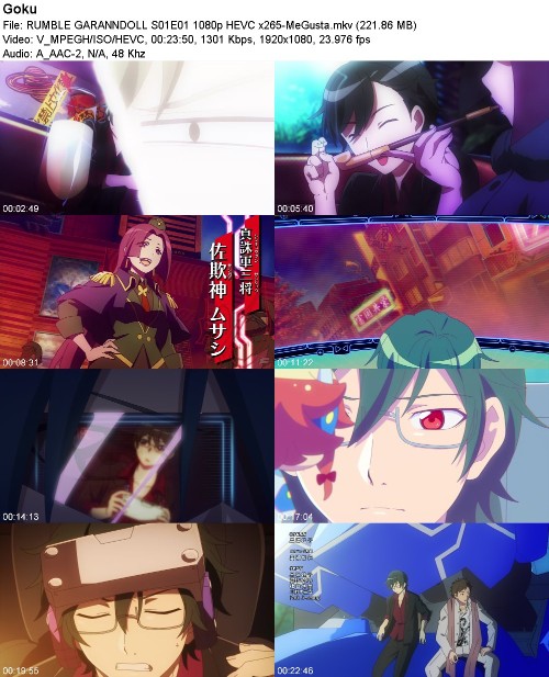 RUMBLE GARANNDOLL S01E01 1080p HEVC x265-MeGusta