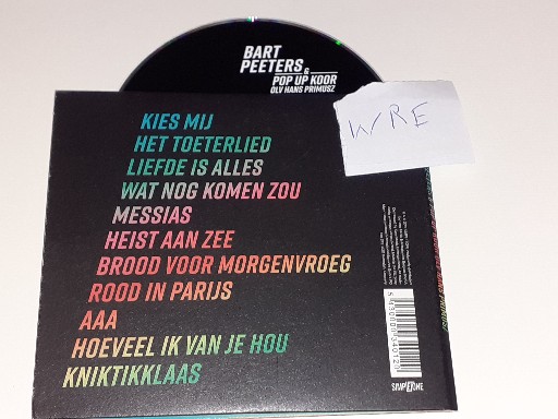 Bart Peeters-Bart Peeters En Pop Up Koor OLV Hans Primusz-(43000034012)-NL-CD-FLAC-2019-WRE