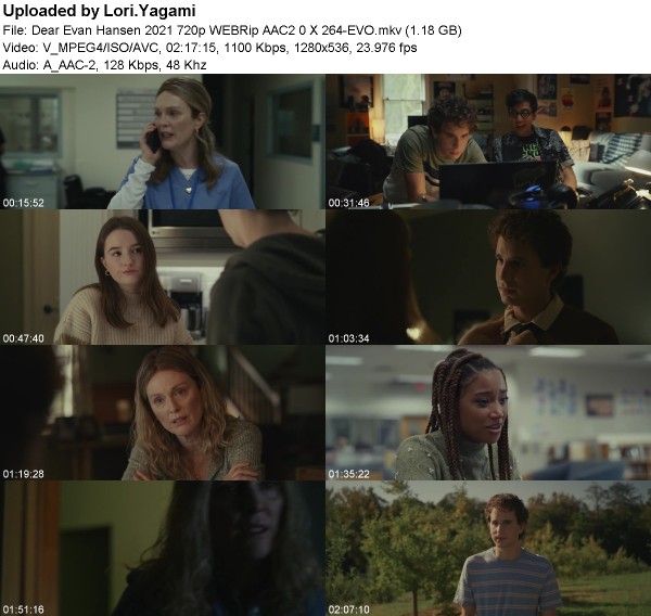 Dear Evan Hansen (2021) 720p WEBRip AAC2 0 X 264-EVO