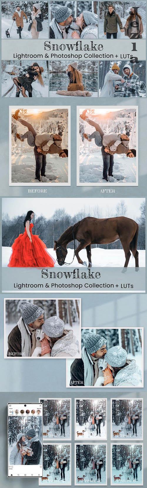 Snowflake Lightroom Photoshop LUTs - 6573896