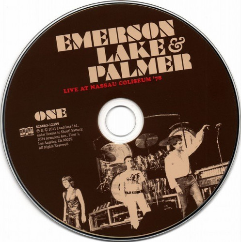 Emerson Lake & Palmer - Live At Nassau Coliseum (1978) (2011) 2CD Lossless