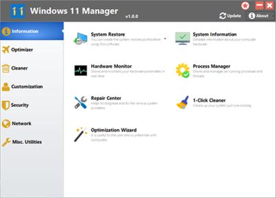 Yamicsoft Windows 11 Manager 1.0.0 (x64) Multilingual Portable