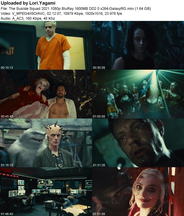 The Suicide Squad (2021) 1080p BluRay DD2 0 x264-GalaxyRG
