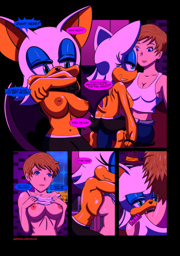 [Parody] Murasaki - Girls Night (Sonic The Hedgehog) - Lesbian