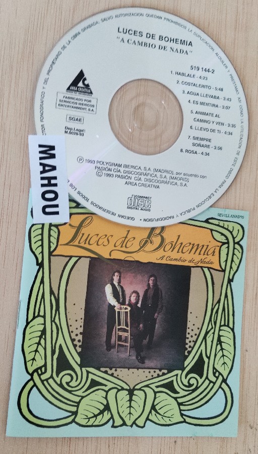 Luces De Bohemia-A Cambio De Nada-ES-CD-FLAC-1993-MAHOU