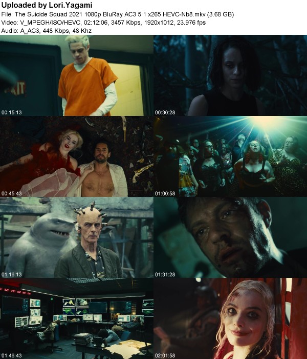 The Suicide Squad (2021) 1080p BluRay AC3 x265 HEVC-Nb8