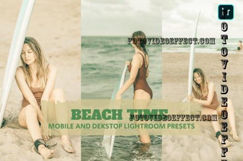 Beach Time Lightroom Presets Dekstop and Mobile