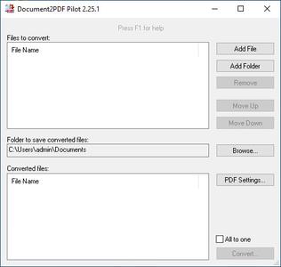 Document2PDF Pilot 2.27.0