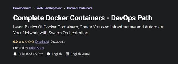 Complete Docker Containers - DevOps Path