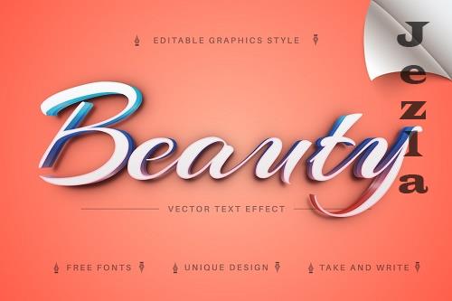 Beauty Stroke - Editable Text Effect - 7128517