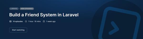 CodeCourse - Build a Friend System in Laravel