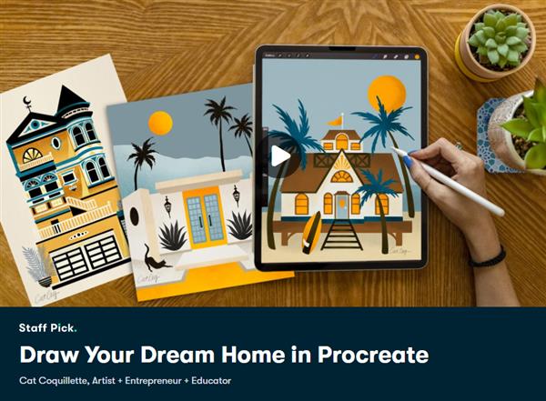 Draw Your Dream Home in Procreate