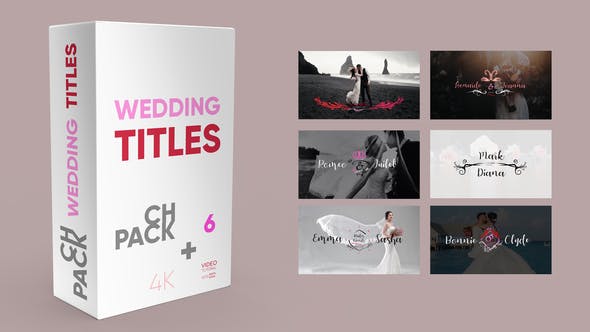 Videohive - Wedding Titles 36821562 - Project For Final Cut & Apple Motion