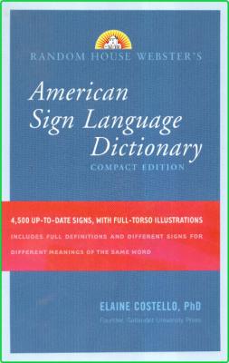 American Sign Language Dictionary Random House Reference 2008