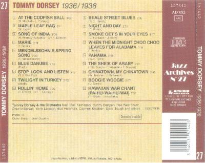 Tommy Dorsey - 1936-1938 (1991) [CD FLAC]