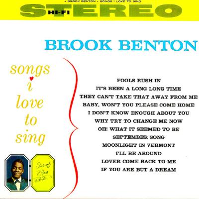 Brook Benton - Songs I Love To Sing (Remastered) (2021)
