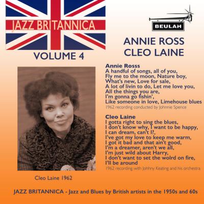 Annie Ross - Jazz Britannica Vol. 4 Annie Ross  Cleo Laine (2021)